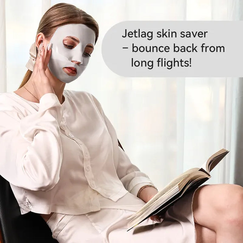 5 SHEETS/BOX Collagen Real Deep Face Masks Skincare Facial Masks for Women Skin Care Hydrating Firmness & Elasticity Support