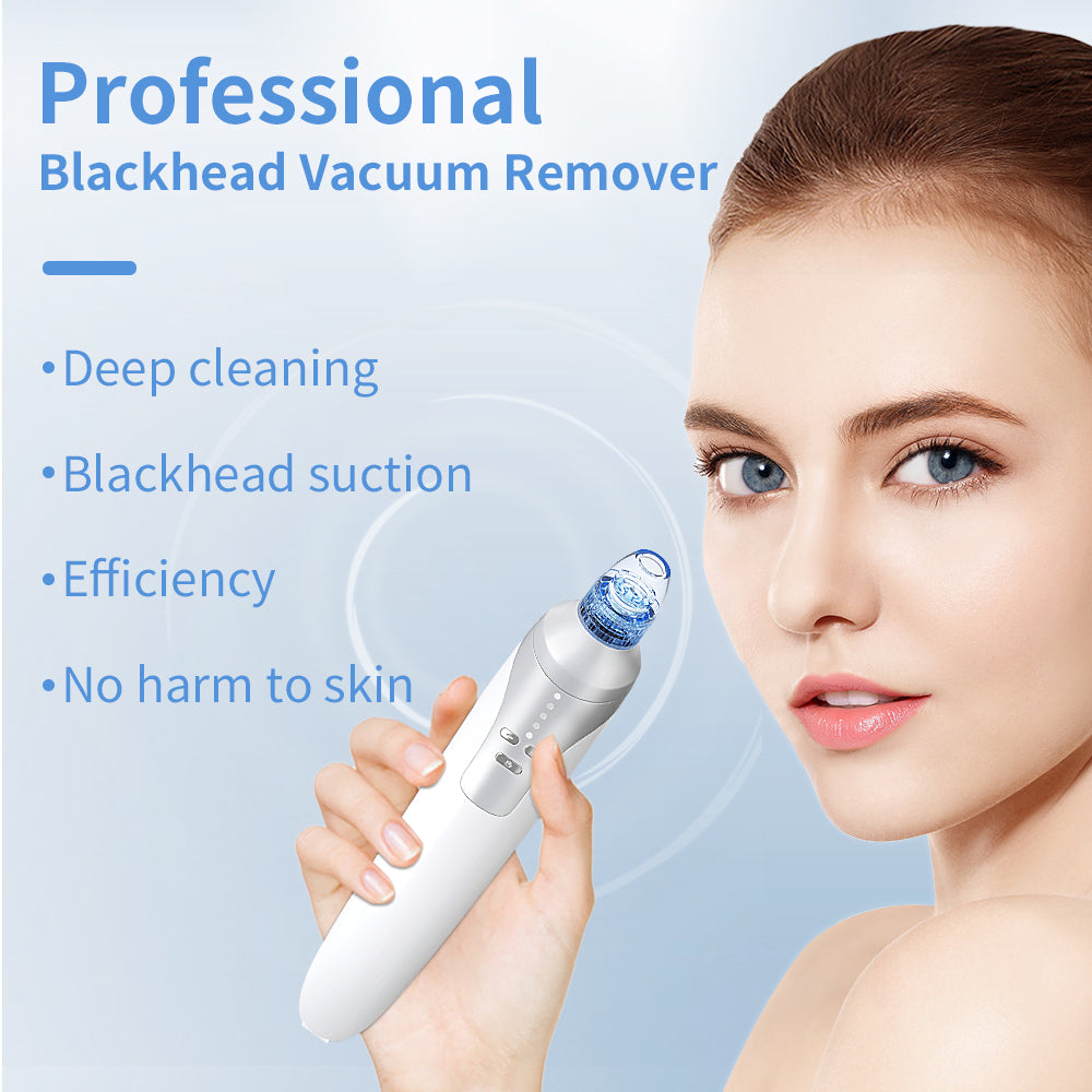 Blackhead Suction Instrument, Electric Blackhead Suction Artifact, Blackhead Removal Instrument, Home Use Beauty Instrument for Sucking Blackheads and Acne